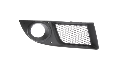 Grila bara fata Fiat Doblo (119/223), 01.2006-01.2010, Dreapta, 304127-4 cu locas pentru proiectoare, plastic