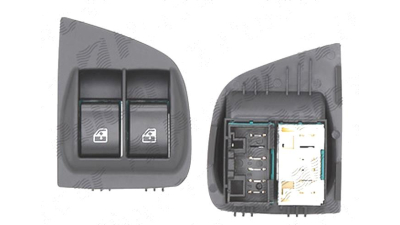 Buton , comutator macara usa Fiat Doblo (119/223), 01.2001-01.2010, dublu