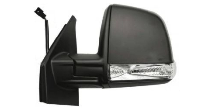 Oglinda exterioara Fiat Doblo (152/263) 01.2010- Model Combi partea stanga View Max convex carcasa neagra reglare electrica cu incalzire