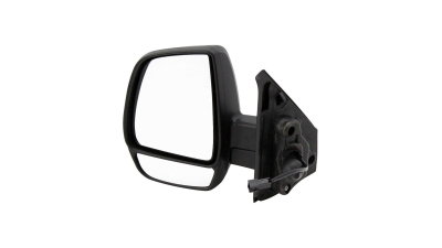 Oglinda exterioara Fiat Doblo (152/263) 01.2010- CARGO partea dreapta View Max crom impartit carcasa prevopsita grunduita reglare electrica cu incalzire