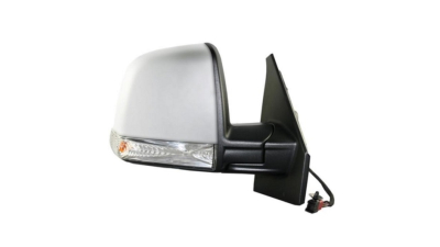 Oglinda usa exterioara Fiat Doblo (152/263), 01.2010-12.2014, Combi, Panorama; Doblo (263), 01.2015-, Combi, Panorama, partea Dreapta, reglare electrica; grunduit; incalzit; sticla convexa; geam cromat; cu Lucas, Aftermarket