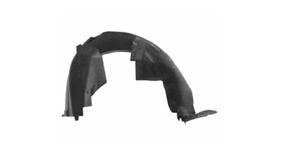 Carenaj aripa fata Fiat Doblo (263) 01.2010-12.2014 ; Opel Combo D (X12) 11.2011-, parte montare stanga, din polipropilena, 3042FL1X, Aftermarket