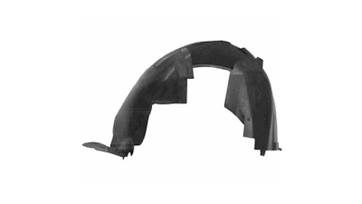 Carenaj aripa fata Fiat Doblo (263) 01.2010-12.2014 ; Opel Combo D (X12) 11.2011-, parte montare dreapta, din polipropilena, 3042FP1X, Aftermarket