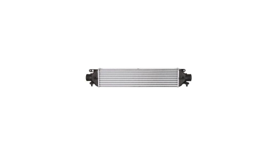 Intercooler Fiat Doblo (263), 01.2010-, motor 1.6 MultiJet 77kw, 2.0 MultiJet 99kw, diesel, cutie manuala, cu/fara AC, aluminiu brazat/plastic, 572x132x53 mm, Denso/J.Deus, 