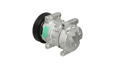 Compresor aer conditionat Fiat Bravo (198), 2007-2014, motor 1.4, benzina si 1.9 MultiJet, Stilo, 2001-2007, motorizare 1.9 MultiJet/1.9 JTD, diesel, rola curea 130 mm, 6 caneluri, de tip Denso: 5SL12C