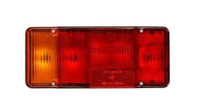 Stop spate lampa Citroen Jumper 1994-2014 Jumpy 1995-2007; Peugeot Boxer 1994-2006 J5 Iveco Daily 1978-1999 Fiat Ducato 1982-2006 300x130mm pentru verisiuni Pick-Up , 300x130mm, cu lampa ceata, partea stanga