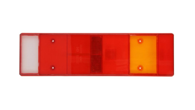 Sticla Stop spate lampa Iveco Daily, 04.1996-12.1998; Eurocargo 1991-; Stralis 2003-; Man L2000 1993-, M2000 1996-, spate, Stanga=Dreapta, 7-functii; Lungime: 460 mm; Inaltime: 125 mm