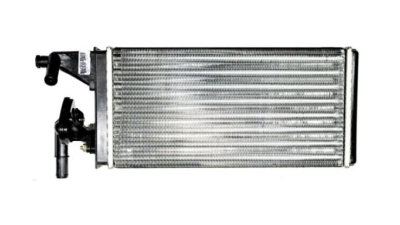 Radiator Incalzire Iveco Daily, 09.1989-06.1999, motor 2.5 D/TD, 2.8 TD, diesel, cutie manuala, Magneti Marelli tip; cu supapa de încalzire, aluminiu mecanic/plastic, 300x158x42 mm, SRLine