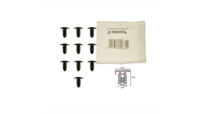 Set 10 buc clips fixare, etansare garn capota Suzuki Baleno 1995-2002, Grand Vitara 2005-; Ignis 2000-2008, Swift 1989-; Wagon R+ 2000-, Grand Vitara XL-7, 2004-