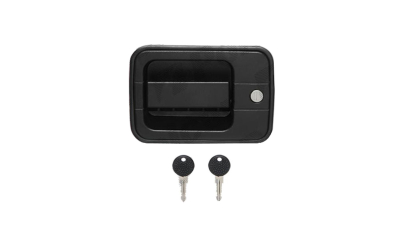 Maner exterior deschidere usa Iveco Eurocargo 1991-2002; EUROSTAR-EUROTECH  01.1993-12.2002, partea Stanga cu 1 Butuc + cheie 98404710/ 98404714