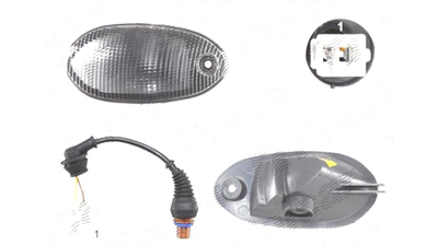 Lampa semnalizare Iveco Stralis, 2003-2013, fata, Dreapta, cabina sofer; in parasolar cabina; cu cablaj, OEM/OES