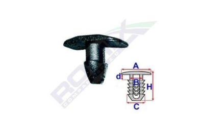 Clips fixare, etansare Fiat Ducato, 81- Aftermarket 3060182