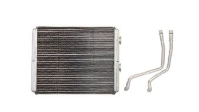Radiator Incalzire Lancia Phedra, 06.2002-2010, motor 2.0 JTD, 2.2 JTD/MultiJet, diesel, 2.0, 3.0 V6, benzina, cu tevi, aluminiu brazat/aluminiu, 250x180x32 mm, J.Deus