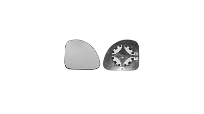 Geam oglinda Fiat Multipla (186) 01.1999-12.2004 partea dreapta Best Auto Vest crom convex cu incalzire, parte superioara