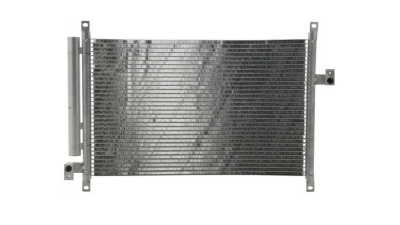 Condensator climatizare Fiat Multipla, 05.2004-06.2010, motor 1.6, 70 kw/74kw/76kw benzina, full aluminiu brazat, 572 (542)x340x18 mm, cu uscator si filtru integrat