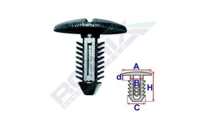 Clips fixare carenaj Aftermarket 3068200