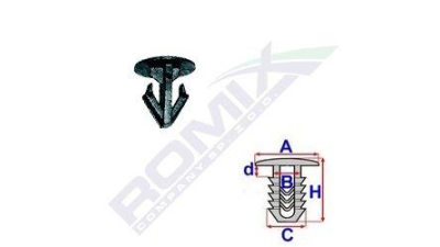 Clips fixare, etansare Honda Civic Hb, Sedan, 99- Aftermarket 3072101