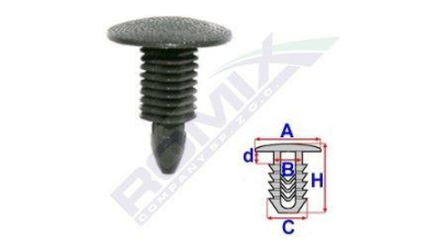 Clips fixare Honda Crv, 01.05-10.06 Aftermarket 3075178A
