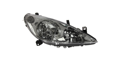 Far Peugeot 307 (3_) 03.2001-09.2005 TYC partea Dreapta tip bec ceata H1+H1+H7, tip far Valeo