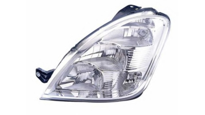 Far Iveco Daily, 2006-09.2011, Electric, tip bec H1+H1+H7, omologare ECE, cu motoras, 69500013, Stanga, marca AL Automotive