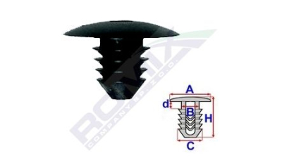 Clips Aftermarket 3080200A, 10 buc