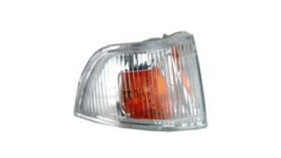 Lampa semnalizare oglinda Iveco Daily, 05.2006-2014, Iveco Daily, 07.2014-, fara suport bec, omologare ECE, semnalizare alba, rama silver, 3801915, Dreapta, pentru oglinzi cu brat lung
