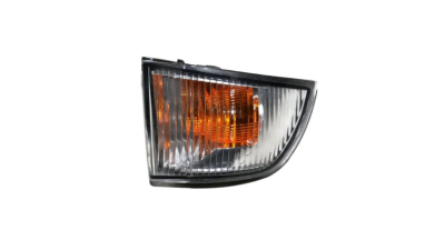 Indicator lateral in oglinda IVECO DAILY, 05.2006-2014; DAILY, 07.2014-, semnalizator fata, partea dreapta, ULO, oglinda cu brat lung; W16W; alb, carcasa neagra; cu prize bec