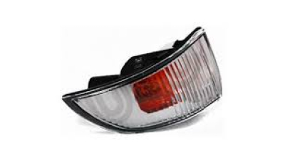 Lampa semnalizare oglinda Iveco Daily, 05.06-09, Iveco Daily, 07.14-, Iveco Daily, 09.11-07.14, Iveco Daily, 09-09.11, fara suport bec, omologare ECE, semnalizare alba, rama neagra, 3801915, Dreapta