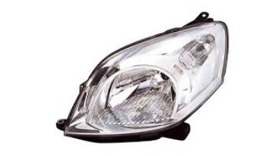 Far Citroen Nemo (Aa), Fiat Fiorino/Qubo, Peugeot Bipper, 10.2007-, Electric, tip bec H4, omologare ECE, cu motoras, 1353198080; 6205AZ, Stanga