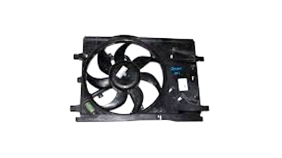 GMV radiator electroventilator Citroen Nemo, 2007-, Fiat Fiorino/Qubo, 2007-, Peugeot Bipper, 2007-, Motorizare 1, 4 54kw Benzina, tip climatizare cu AC, dimensiune 350W/390mmmm, BEHR-HELLA