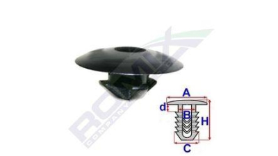 Clips capitonaj izolatie capota Clips, Agrafa, Aftermarket 3090195