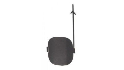 Capac bara carlig remorcare Fiat Panda, 05.2012-, parte montare fata, negru, 30A10710, Aftermarket
