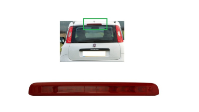 Lampa stop frana Fiat Panda (319), 05.2012-, Parte Centrala, Spate, LED; Omologare: ECE/SAE, OEM/OES