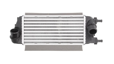 Intercooler Fiat Panda (319), 02.2012-, motor 0.9 TwinAir Turbo 63kw, benzina, 1.3 MultiJet 55kw, diesel, cutie manuala, cu/fara AC, aluminiu brazat/plastic, 290x130x64 mm, J.Deus, 