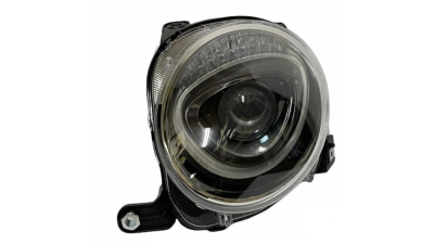Far FIAT 500, 07.2015-, partea Stanga, TYC, lumina drum; H7+PY24W; electric; cu motor; halogen