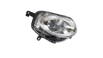 Far Fiat 500, 07.2015-, Dreapta, tip bec H7, cu lumina pozitie LED, cu lumini de zi, far faza lunga, AL (Automotive Lighting) 52007766, 