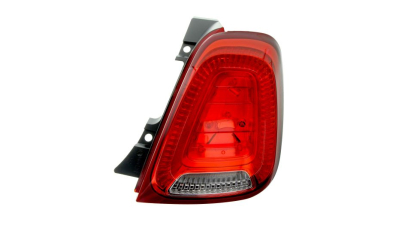 Stop spate lampa Fiat 500, 07.2015-, Cabrio, partea Dreapta, tip bec P21/5W+P21W; cu becuri; Omologare: ECE, MAGNETI MARELLI (AL - AUTOMOTIVE LIGHTING)