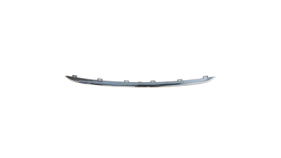 Ornament grila masca Fiat Linea (323), 05.2013-, parte montare centrala, crom, 30B105-5, Aftermarket