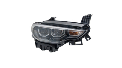 Far FIAT TIPO, 02.2019-, partea Dreapta, MAGNETI MARELLI, cu 'lumina timp de zi' tip LED; H7+H7; electric; rama argintie; cu becuri;