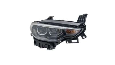 Far FIAT TIPO, 02.2019-, partea Stanga, MAGNETI MARELLI, cu 'lumina timp de zi' tip LED; H7+H7+LED; electric; janta neagra; cu becuri; halogen