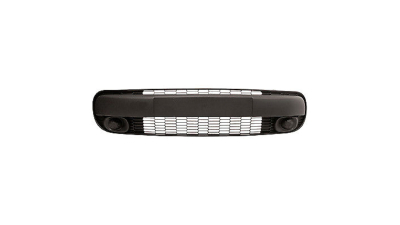 Grila bara fata Fiat 500l, 01.2013-, parte montare centrala bara, parte inferioara, model mare, fara gaura pentru proiectoare, 30L127, Aftermarket
