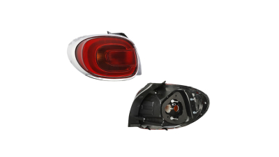 Stop spate lampa Fiat 500L, 01.2013-, partea stanga, tip bec: LED+P21/5W+P21W, TYC