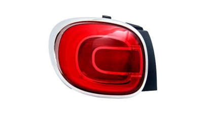 Stop spate lampa Fiat 500l (330), 01.2013-, spate, Stanga, LIVING, LED+P21/5W+P21W; fara suport bec, TYC