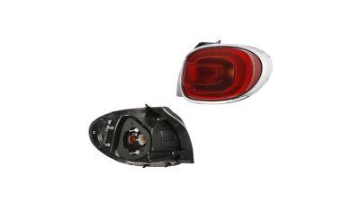 Stop spate lampa Fiat 500L, 01.2013-, partea dreapta, tip bec: LED+P21/5W+P21W, TYC