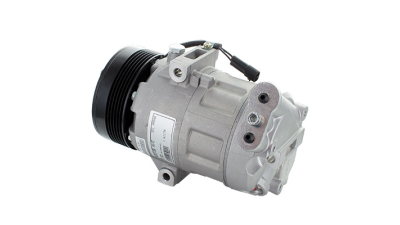 Compresor aer conditionat Fiat 500L, 2012-, motor 1.3 MultiJet 55/62/70kw, diesel; Tipo, 2016-, motorizare 1.3 MultiJet 70kw, diesel si 1.6 81kw, benzina, rola curea 110 mm, 6 caneluri, Delphi tip: CVC