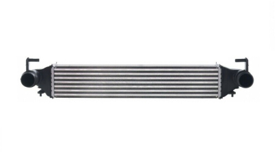 Intercooler Jeep Renegade, 07.2014-, motor 1.4 Multiair 103/125kw, 1.6 MultiJet 88kw, 2.0 MultiJet 103/125kw, diesel, cu/fara AC, aluminiu brazat/plastic, 580x112x62 mm, priza conectare Rapida stanga, 