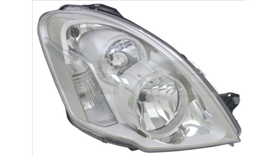 Far Iveco Daily, 09.2011-07.2014, Electric, tip bec H1+H7, omologare ECE, cu motoras, cu lumini de zi, 5801375416, Stanga, marca TYC