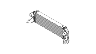Intercooler Iveco Daily, 09.2011-04.2016, Daily, 04.2016-, motor 2.3 TD, 3.0 TD, diesel, cutie manuala, cu/fara AC, aluminiu brazat/plastic, 600x189x64 mm, J.Deus, 