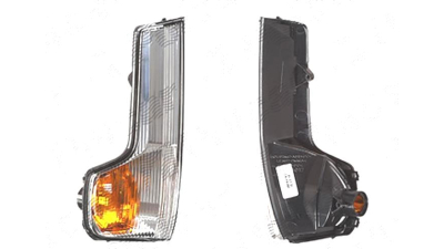 Lampa semnalizare oglinda exterioara Iveco Daily, 07.2014-, fata, Stanga, oglinda cu brat scurt; W16W; alb cu insertie galbena , OEM/OES