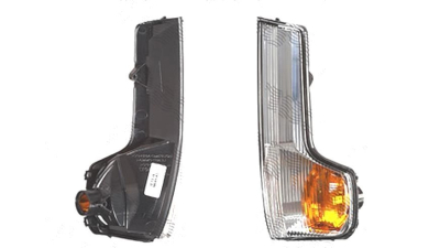 Lampa semnalizare oglinda exterioara Iveco Daily, 07.2014-, fata, Dreapta, oglinda cu brat scurt; W16W; alb cu insertie galbena , OEM/OES